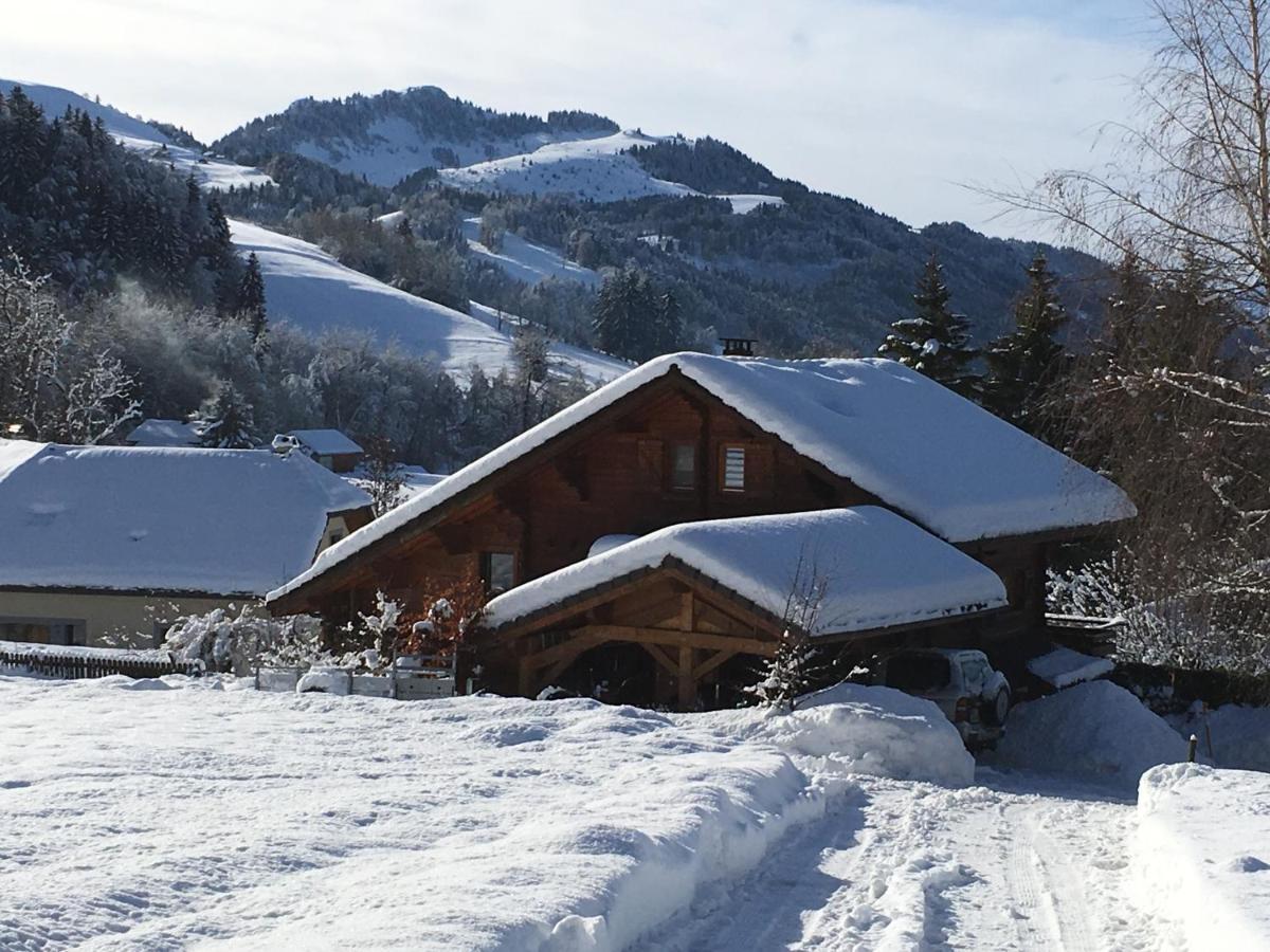 Le Chalet De Doucy Bardet Habere-Poche Exterior photo