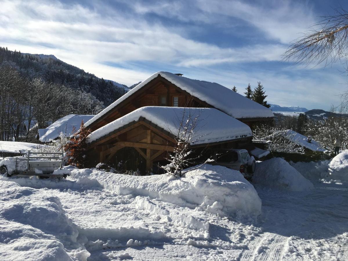 Le Chalet De Doucy Bardet Habere-Poche Exterior photo
